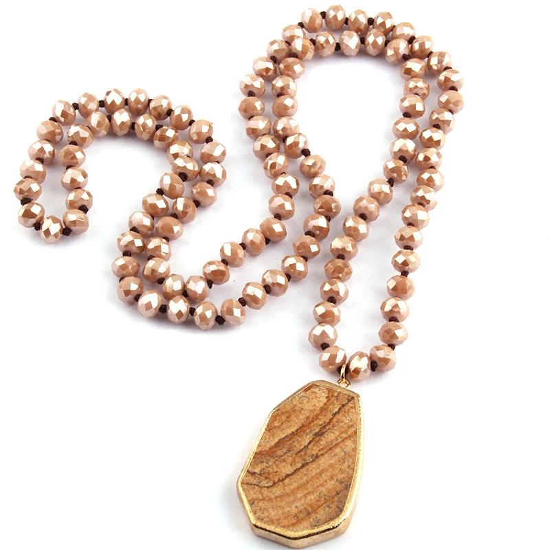 Free Shipping Fashion Bohemian Jewelry Long Glass Crystal Knotted Stone Matching Pendant Necklaces For Women Lariat Necklaces
Free Shipping Fashion Bohemian Jewelry Long Glass Crystal Knotted Stone Matching Pendant Necklaces For Women Lariat Necklaces
