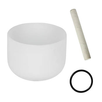 10" Crystal Singing Bowl G Note with Mallet & Rubber O-Ring for Music Making Musical Healing Meditation Yoga Home Decoration
10" Crystal Singing Bowl G Note with Mallet & Rubber O-Ring for Music Making Musical Healing Meditation Yoga Home Decoration