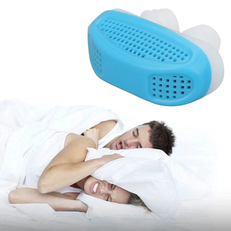 Image Mini Anti Snore Device Silicone Ventilation Nose Relieve Nasal Congestion Effectively Snoring Solution Sleep Aid nasal dilator