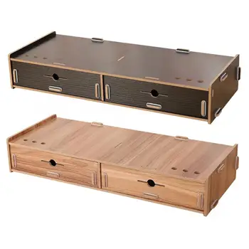 Wooden Computer Monitor Stand Keyboard Desktop Organizer Storage Box With Drawer New
Wooden Computer Monitor Stand Keyboard Desktop Organizer Storage Box With Drawer New