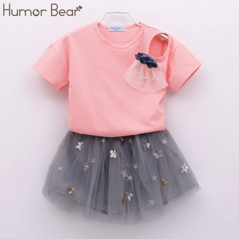 Humor Bear Baby Girls Clothes 2018 Brand Girls Clothing Sets Kids Clothes Brooc Design Children Clothing Suitable for 3-7 year 
Humor Bear Baby Girls Clothes 2018 Brand Girls Clothing Sets Kids Clothes Brooc Design Children Clothing Suitable for 3-7 year