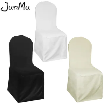 10pcs Top Quality Black/Ivory/White Polyester Chair Cover For Wedding Party Event Banquet Chair Cover Decor Supplies
10pcs Top Quality Black/Ivory/White Polyester Chair Cover For Wedding Party Event Banquet Chair Cover Decor Supplies
