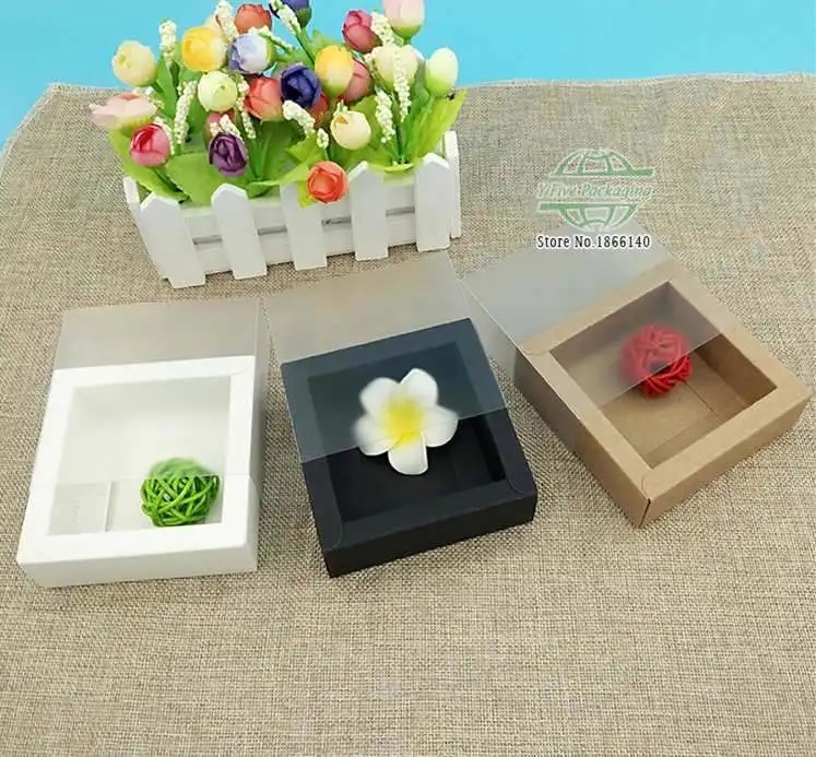 7*7*3cm Clear PVC Kraft Paper Drawer Box Candy Cake Paper Box Blank Handmade Soap Gift Box 100pcs/lot Free shipping
7*7*3cm Clear PVC Kraft Paper Drawer Box Candy Cake Paper Box Blank Handmade Soap Gift Box 100pcs/lot Free shipping