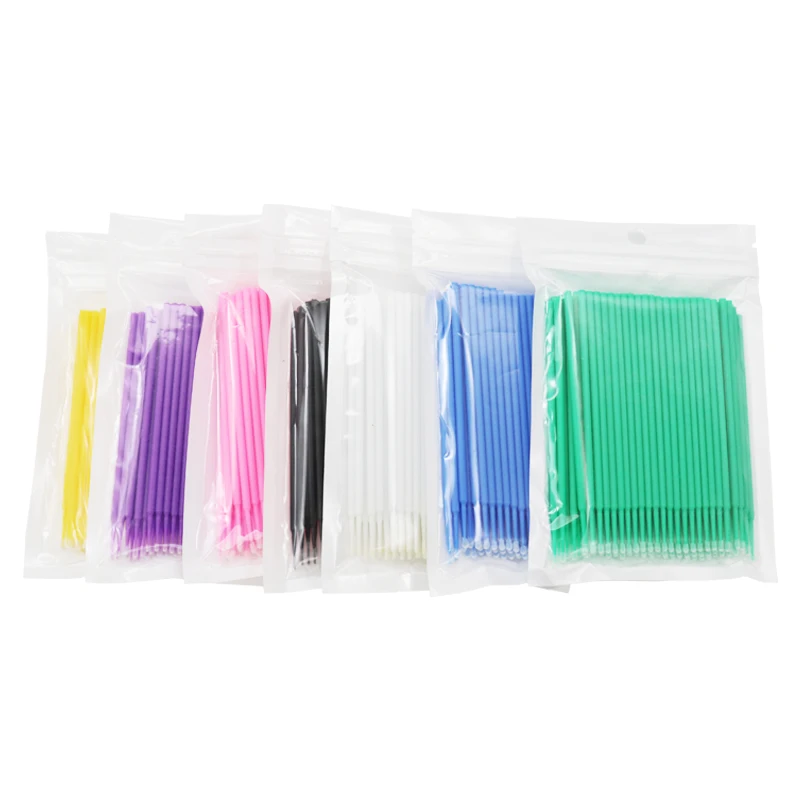 100pcs Disposable Micro Applicators Brushes Makeup Brush Remove Tools for Eyelashes Extensions
100pcs Disposable Micro Applicators Brushes Makeup Brush Remove Tools for Eyelashes Extensions