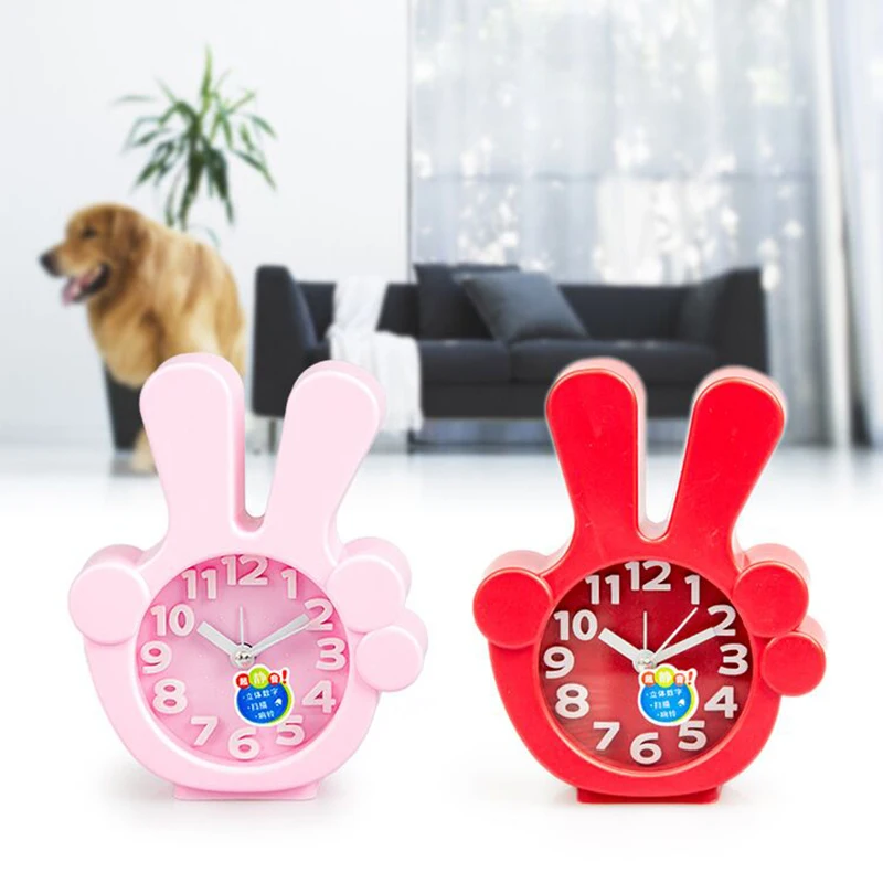 New Candy Color Fashion Needle Clock Household Portable Cute Mini Cartoon Children Round Desk Children Cute Alarm Clock
New Candy Color Fashion Needle Clock Household Portable Cute Mini Cartoon Children Round Desk Children Cute Alarm Clock