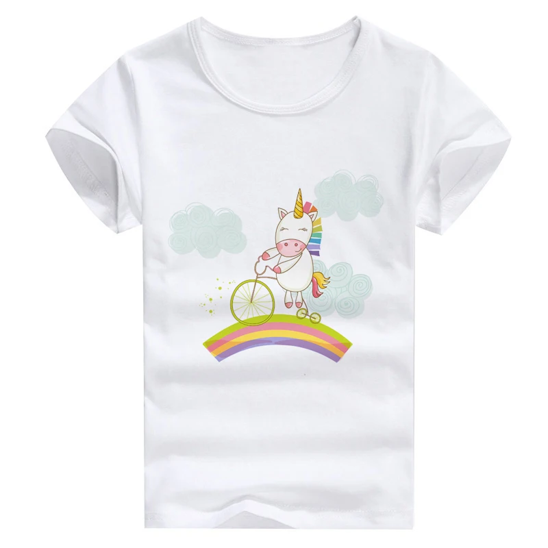 Unicorn bicycle print kids and family modal summer t-shirt wholesales and dropship
Unicorn bicycle print kids and family modal summer t-shirt wholesales and dropship