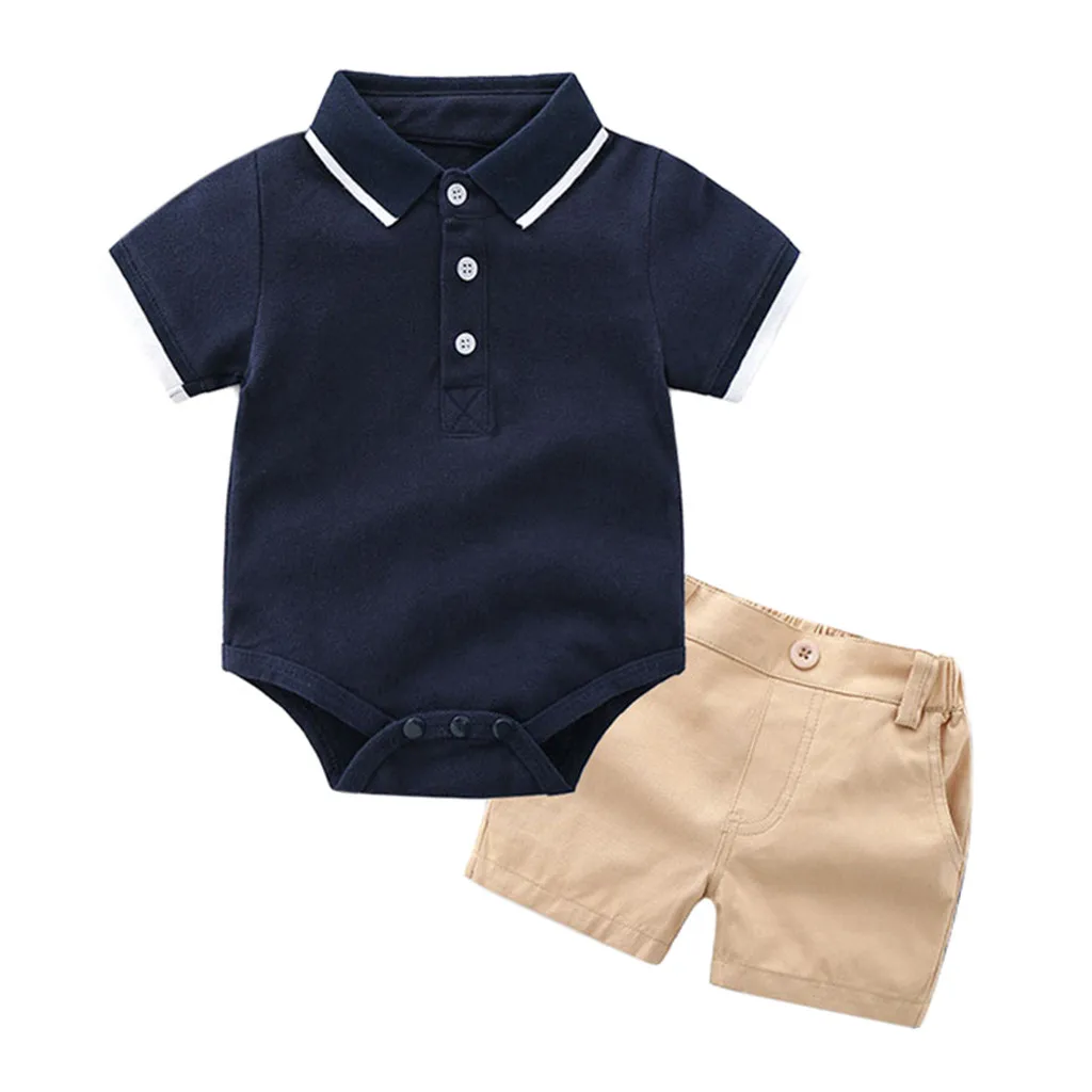Toddler Kids infant Boys T-shirt Romper Tops Solid Pants Trousers Toddler cotton Outfit baby boy clothes kid set Dropshipping
Toddler Kids infant Boys T-shirt Romper Tops Solid Pants Trousers Toddler cotton Outfit baby boy clothes kid set Dropshipping