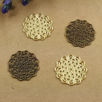 15mm round design Vintage style filigree wire connector pendant chrams for diy findings---/bronze/brass color---100pcs
15mm round design Vintage style filigree wire connector pendant chrams for diy findings---/bronze/brass color---100pcs