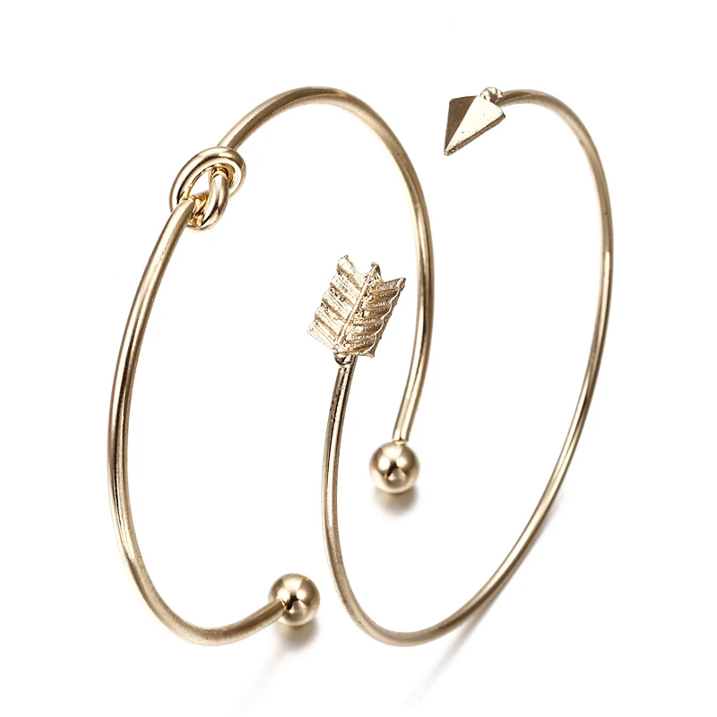 Punk Retro Charm Simple Bohemian Retro Bracelet Fashion Minimalist Arrow Knotted Opening Bangle Women's Party Jewelry Accessorie
Punk Retro Charm Simple Bohemian Retro Bracelet Fashion Minimalist Arrow Knotted Opening Bangle Women's Party Jewelry Accessorie