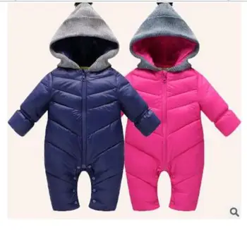 High Quality Baby Rompers Winter Thick Cotton Boys Costume Girls Warm Clothes Kid Jumpsuit Children Outerwear Baby Wear 2 Colors
High Quality Baby Rompers Winter Thick Cotton Boys Costume Girls Warm Clothes Kid Jumpsuit Children Outerwear Baby Wear 2 Colors