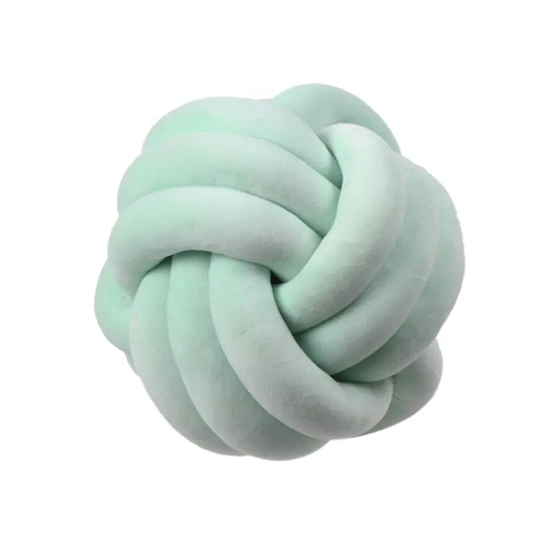 Soft Knot Ball Cushions Bed Stuffed Pillow Home Decor Cushion Ball Plush Throw Soft Knot Ball Cushions Bed Stuffed Pillow Home Decor Cushion Ball Plush Throw