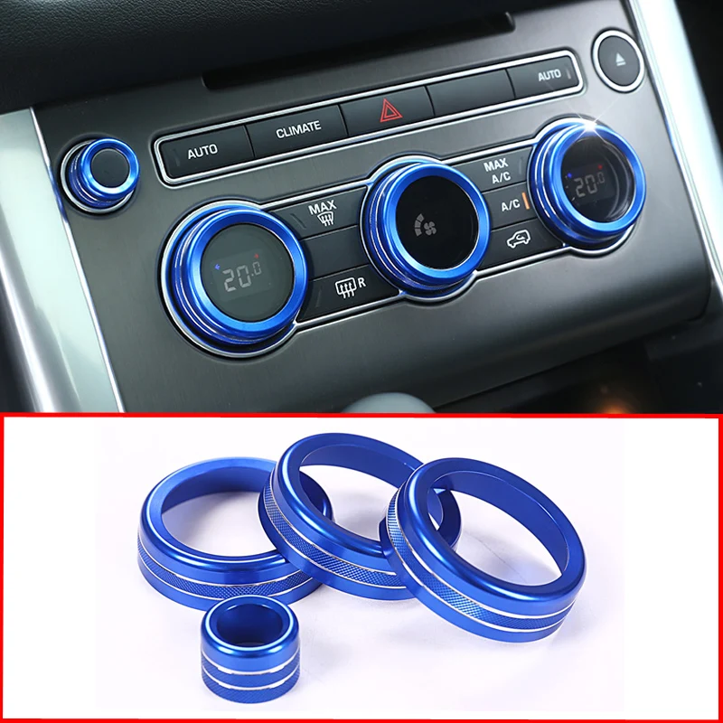 Car-styling Air Conditioning Knob Audio Circle Cover Trim for Land Rover Range Rover Vogue L405 2013-2017 Range Rover Sport 2014
Car-styling Air Conditioning Knob Audio Circle Cover Trim for Land Rover Range Rover Vogue L405 2013-2017 Range Rover Sport 2014