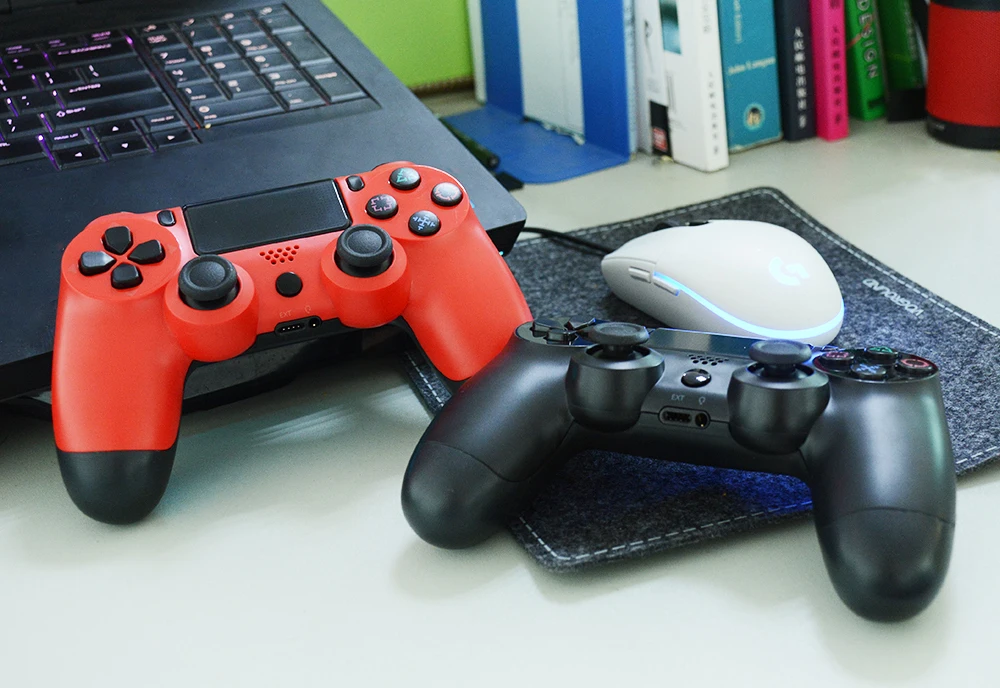 Version1/2 For Sony PS4 Bluetooth Wireless Controller For PlayStation 4 Wireless Dual Shock Vibration Joystick Gamepads For PS3