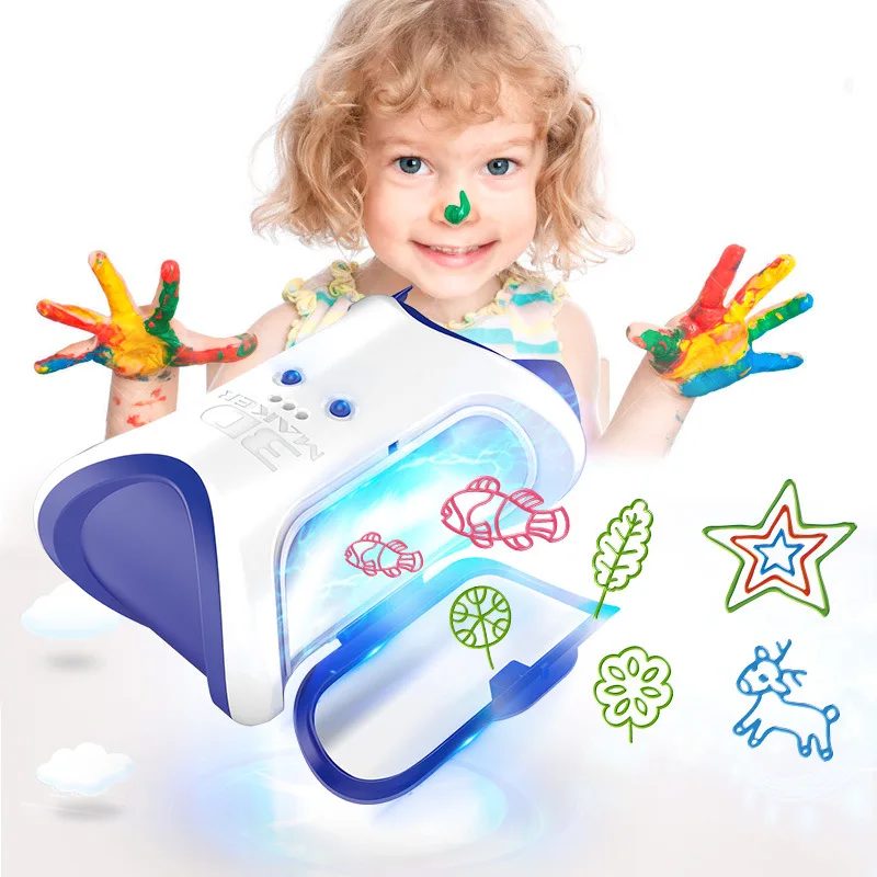 New Arrival DIY 3D Magic Machine Printer Enlighten Painting Draw Kids Children Developmental Toy Gift Operation Ability Creative
New Arrival DIY 3D Magic Machine Printer Enlighten Painting Draw Kids Children Developmental Toy Gift Operation Ability Creative