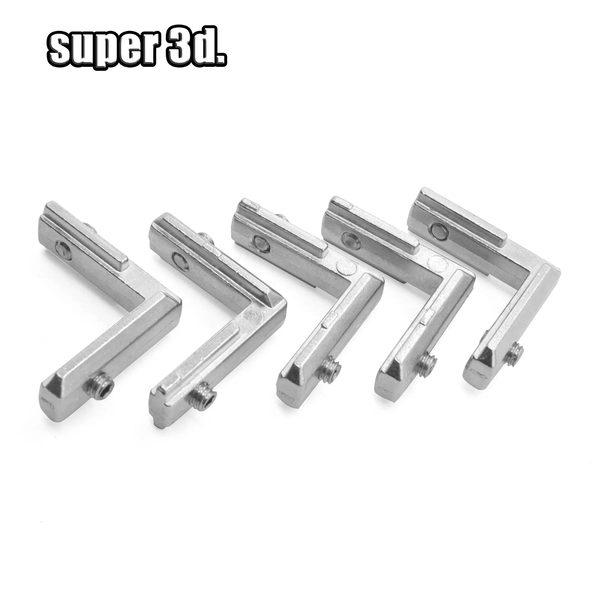 10pcs T-Slot L-Shape 2020 Aluminum Profile Internal Corner Joint Bracket Connector for 2020 Alu profile with m4 screw
10pcs T-Slot L-Shape 2020 Aluminum Profile Internal Corner Joint Bracket Connector for 2020 Alu profile with m4 screw