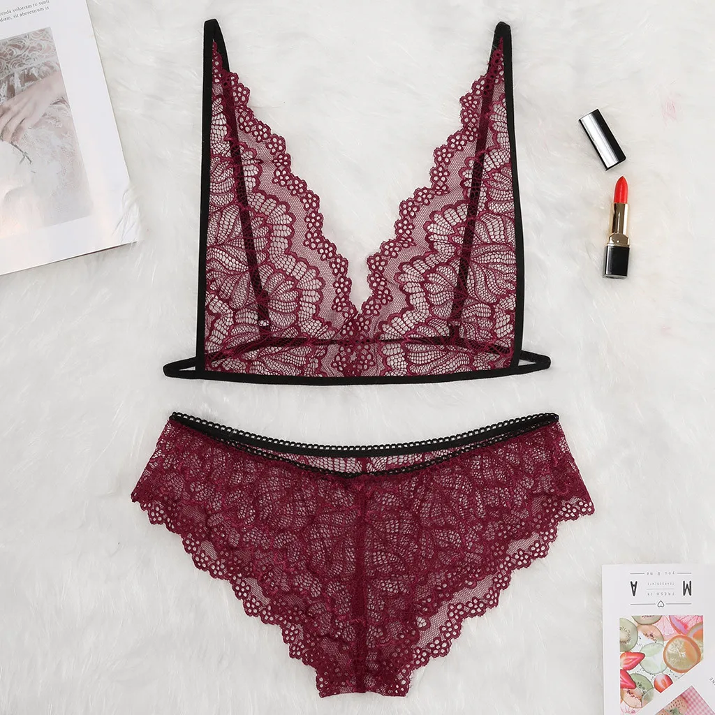 Unlined Bra Brief Sets Sexy Women Lace Push Up Bralette Ladies Lingerie Underwear Bras Set Dentelle Intimates V-neck Tops Bikini
Unlined Bra Brief Sets Sexy Women Lace Push Up Bralette Ladies Lingerie Underwear Bras Set Dentelle Intimates V-neck Tops Bikini