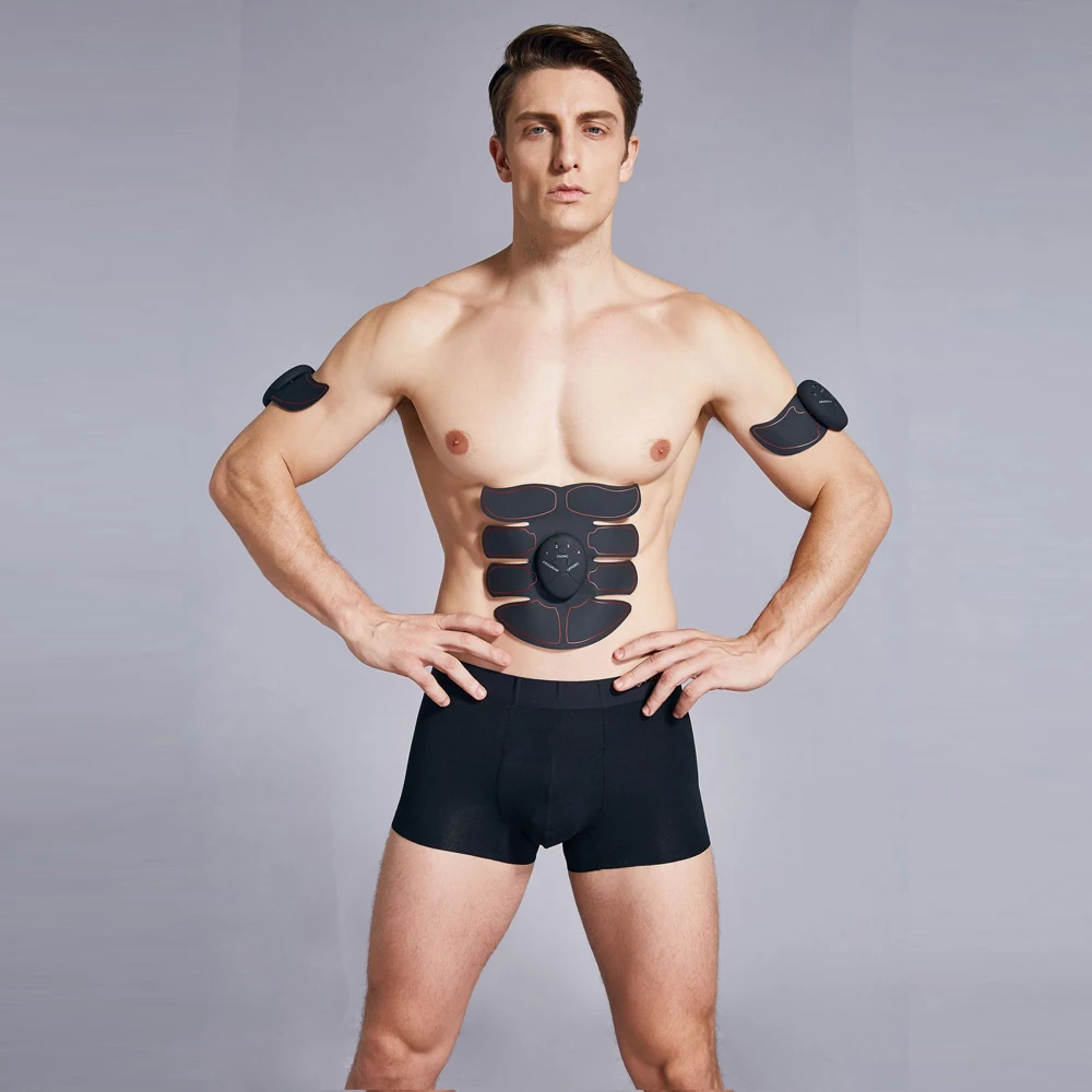 EMS Muscle Stimulator ABS Abdominal Smart Muscle Toner Body Fitness Shaping Massage Patch Sliming Trainer Exerciser Unisex
EMS Muscle Stimulator ABS Abdominal Smart Muscle Toner Body Fitness Shaping Massage Patch Sliming Trainer Exerciser Unisex