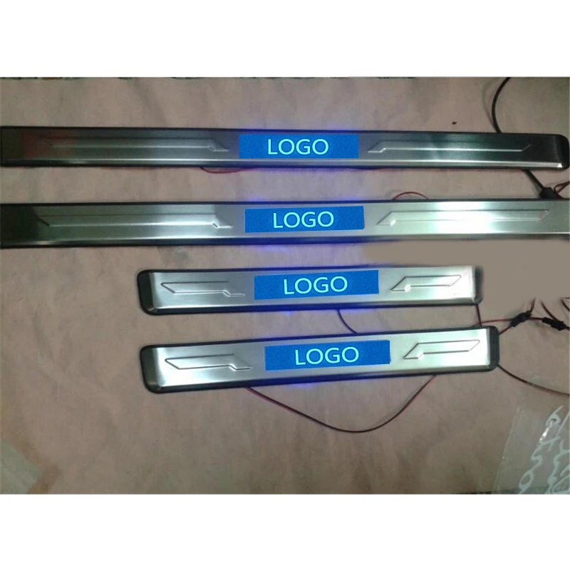 Newest Car Door Sill Scuff Plate Illuminate Led Light Plate Trim Sills For Toyota Lc Prado Fj150 2010-2017 Stainless Steel 4Pcs
Newest Car Door Sill Scuff Plate Illuminate Led Light Plate Trim Sills For Toyota Lc Prado Fj150 2010-2017 Stainless Steel 4Pcs