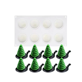 8 Even 3D Silicone Christmas Tree Mousse Cake Mold DIY Ice Cream Jelly Candy Kitchen Baking Tools Festival Decoration Mould
8 Even 3D Silicone Christmas Tree Mousse Cake Mold DIY Ice Cream Jelly Candy Kitchen Baking Tools Festival Decoration Mould