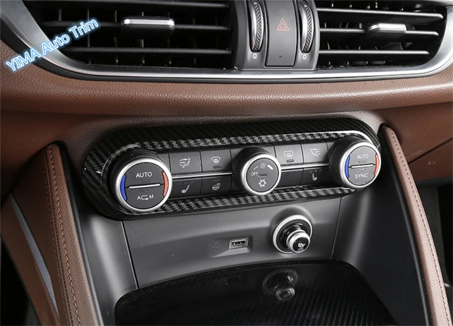 Lapetus Car Styling Air Conditioning AC Adjustment Switch Button Cover Trim 1 Pcs For Alfa Romeo Giulia 2016 2017 2018 2019 ABS
Lapetus Car Styling Air Conditioning AC Adjustment Switch Button Cover Trim 1 Pcs For Alfa Romeo Giulia 2016 2017 2018 2019 ABS