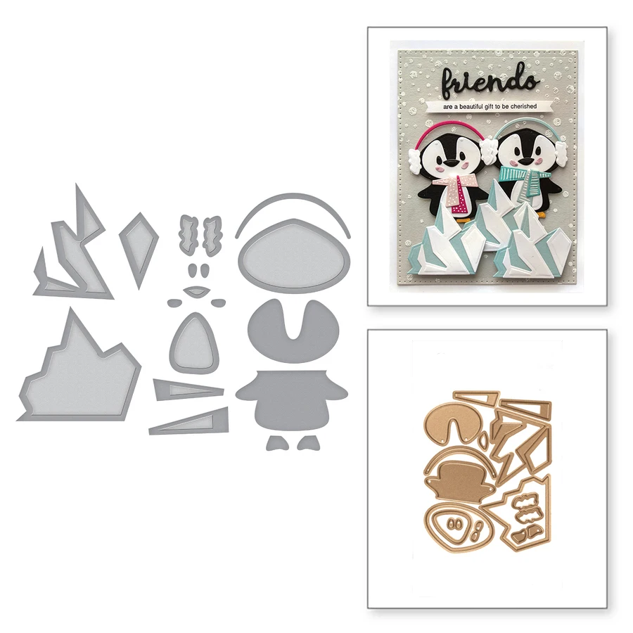 Winter Penguin Cutting Dies Stencil DIY Card Album Making Scrapbooking Embossing Template Crafts Decor New Dies For 2019
Winter Penguin Cutting Dies Stencil DIY Card Album Making Scrapbooking Embossing Template Crafts Decor New Dies For 2019