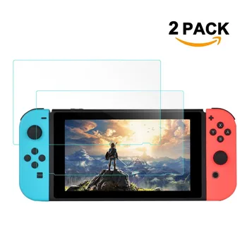 2 Pack 9 H Tempered Glass Screen Protector For Nintend Switch Protective Film Cover For Nintendo Switch NS Accessories 2018
2 Pack 9 H Tempered Glass Screen Protector For Nintend Switch Protective Film Cover For Nintendo Switch NS Accessories 2018
