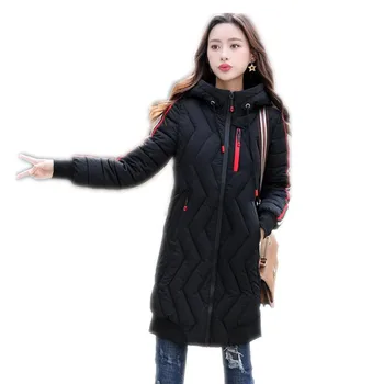 New 2018Fashion Winter Women Jackets Medium-Long Down Cotton Jacket Hooded Slim Thicken Female Outerwear Warm Parkas MujerCQ2731
New 2018Fashion Winter Women Jackets Medium-Long Down Cotton Jacket Hooded Slim Thicken Female Outerwear Warm Parkas MujerCQ2731