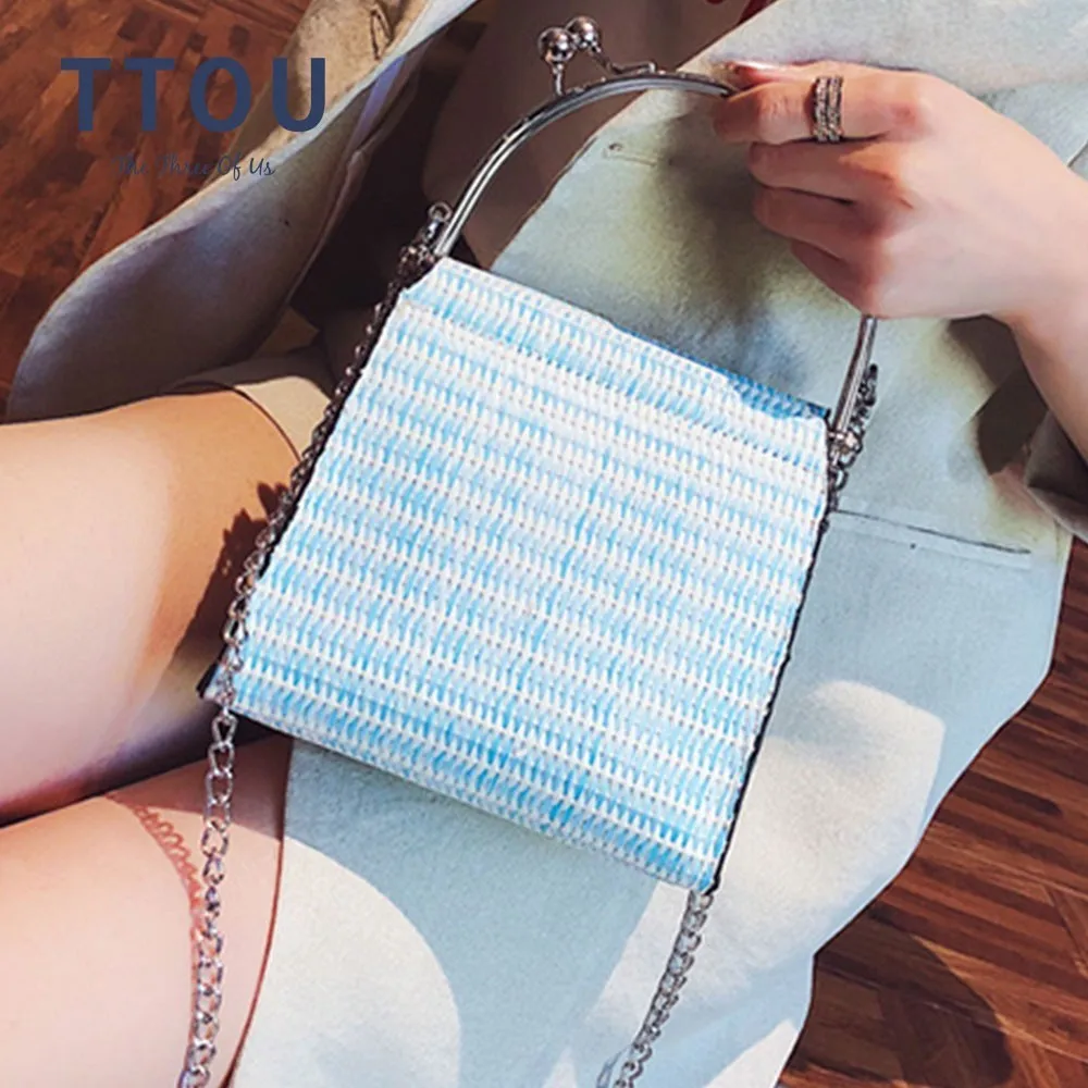 TTOU Fashion Women Straw Handbag Chic Summer Rattan Bags Handmade Woven Beach Circle Shoulder Bags Ladies Crossbody Chain Bag
TTOU Fashion Women Straw Handbag Chic Summer Rattan Bags Handmade Woven Beach Circle Shoulder Bags Ladies Crossbody Chain Bag