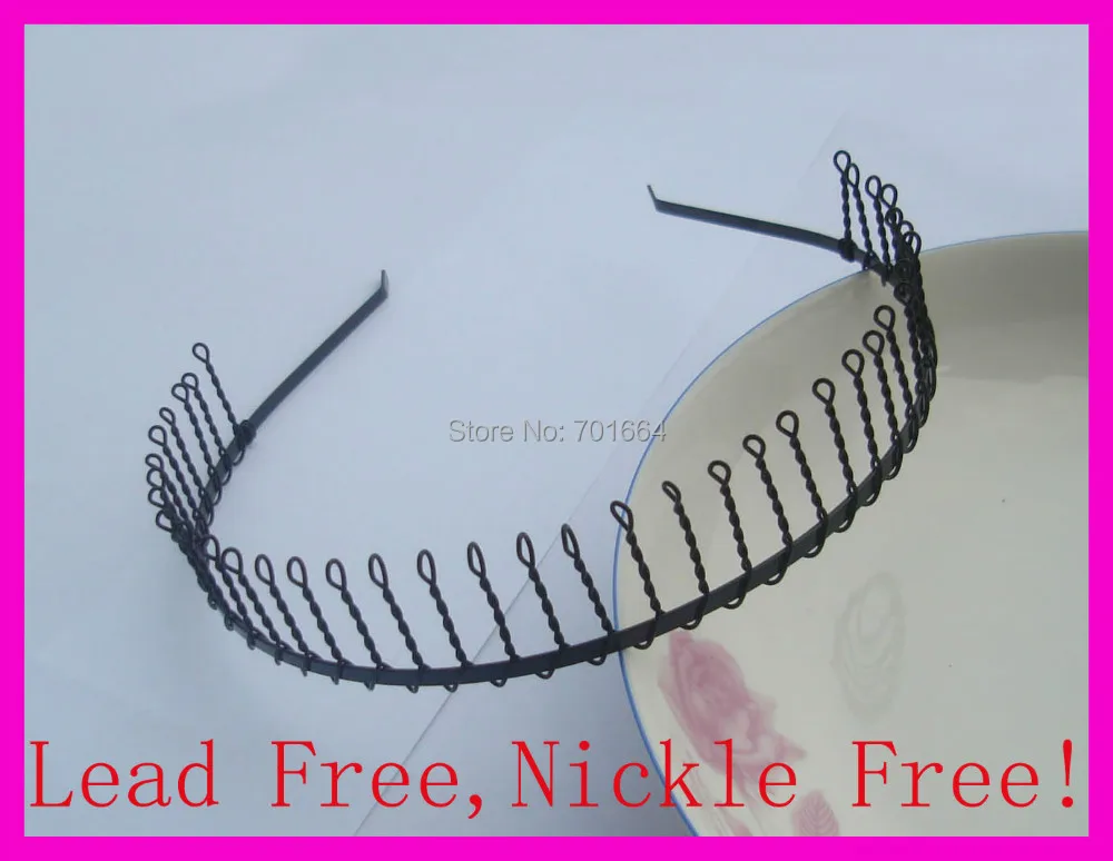 10PCS Black Plain Metal Comb Hair Headbands with 38teeth teeth at nickle free and lead free Handmade women hair jewelry
10PCS Black Plain Metal Comb Hair Headbands with 38teeth teeth at nickle free and lead free Handmade women hair jewelry