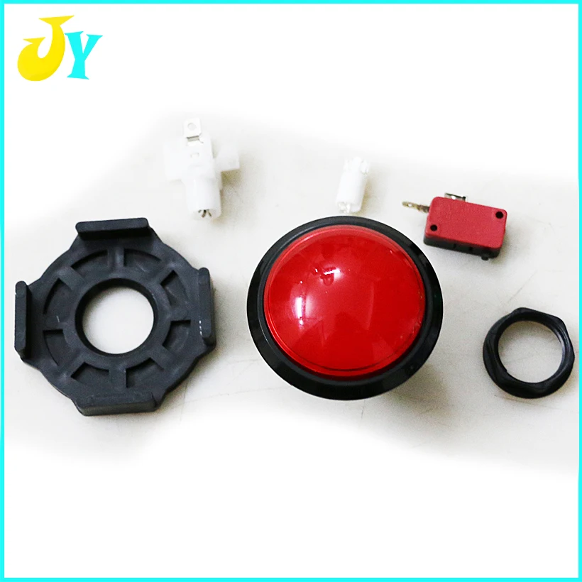 1pcs 60mm Convex button switch arcade push button with 12V LED light micro switch ( Red yellow green blue white )
1pcs 60mm Convex button switch arcade push button with 12V LED light micro switch ( Red yellow green blue white )