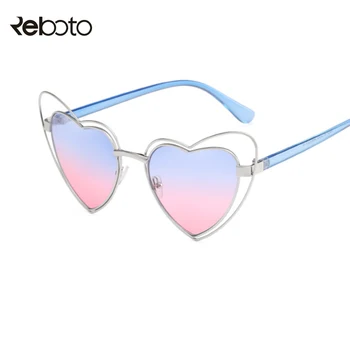 2018 Heart sunglasses Women Fashion Cat Eye Sun glasses Female Metal Vintage Glasses Pink Blue Eyewear Oculos De Sol Feminino
2018 Heart sunglasses Women Fashion Cat Eye Sun glasses Female Metal Vintage Glasses Pink Blue Eyewear Oculos De Sol Feminino