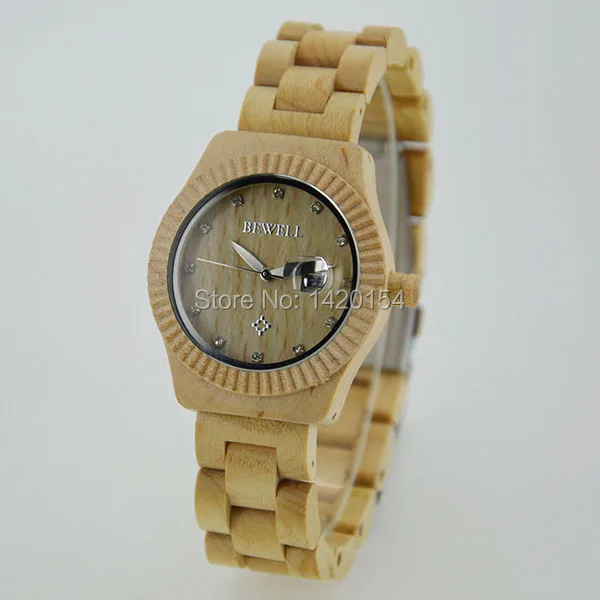 2017 Women Watches Maple Bewell Wood Watch Diamond Wooden Watch Women 
2017 Women Watches Maple Bewell Wood Watch Diamond Wooden Watch Women