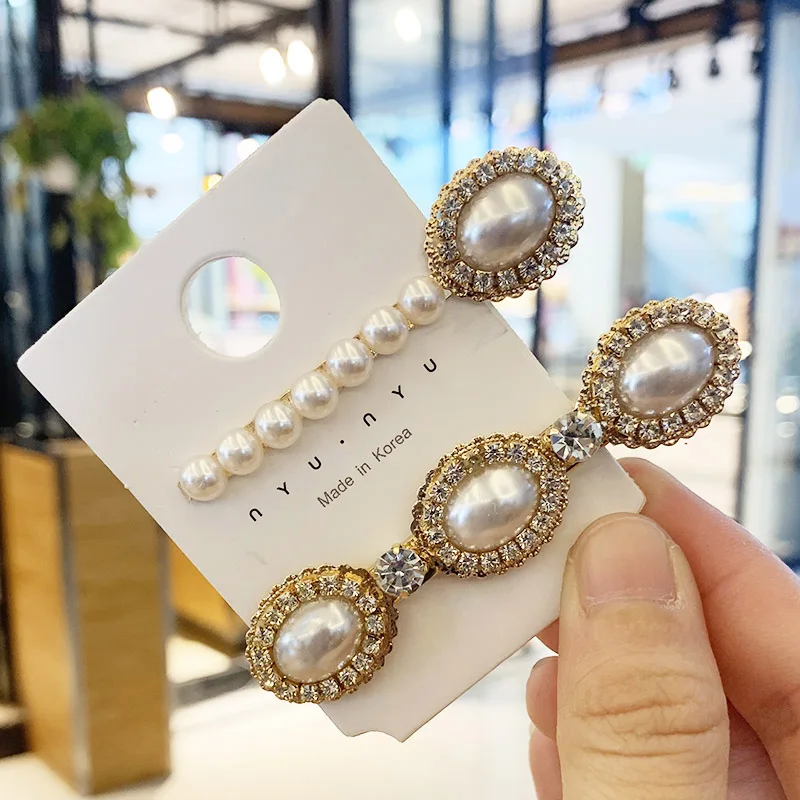 Fashion Temperament Ladies Big Pearl Side Clip Hairpins Word Folder Duckbill Clip Jewelry Women Hair Accessories Hairgrips D1936
Fashion Temperament Ladies Big Pearl Side Clip Hairpins Word Folder Duckbill Clip Jewelry Women Hair Accessories Hairgrips D1936