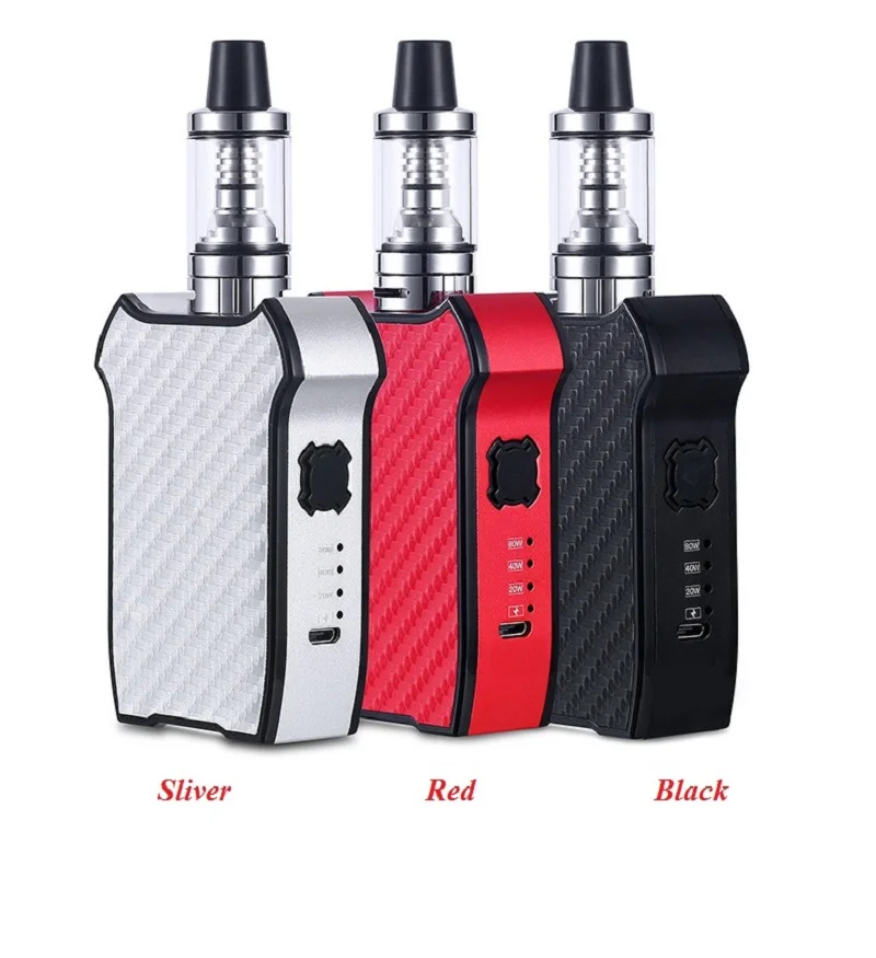 Electronic Cigarette 80W Vape Kit Mech Box Mod Kit Vaping 20W to 80W controllable Vaporizer 2200MAH Smoke Safe Smoking e Cig
Electronic Cigarette 80W Vape Kit Mech Box Mod Kit Vaping 20W to 80W controllable Vaporizer 2200MAH Smoke Safe Smoking e Cig
