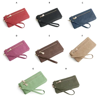 Retro Women Long Wallet Ladies Money Bag Coin Purse Clutch Handbag Zip Wallets Card Holder Organizer Large Capacity New 2019
Retro Women Long Wallet Ladies Money Bag Coin Purse Clutch Handbag Zip Wallets Card Holder Organizer Large Capacity New 2019