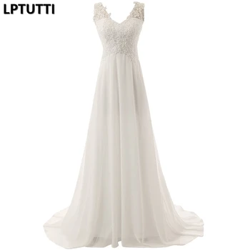 LPTUTTI Lace white New Vintage Princess Bridal Marriage Gown Bride Simple Party Events Long Luxury Wedding Dresses
LPTUTTI Lace white New Vintage Princess Bridal Marriage Gown Bride Simple Party Events Long Luxury Wedding Dresses
