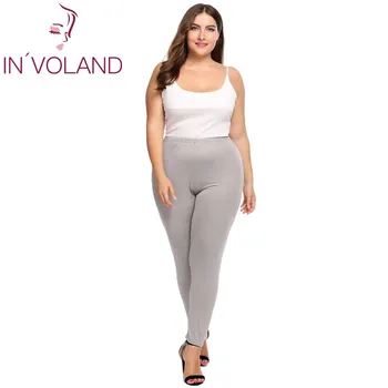 IN'VOLAND Women Leggings Plus Size XL-4XL High Waist Stretchy Lightweight Breathable Solid Fitness Full Length Trouser Slim Pant
IN'VOLAND Women Leggings Plus Size XL-4XL High Waist Stretchy Lightweight Breathable Solid Fitness Full Length Trouser Slim Pant