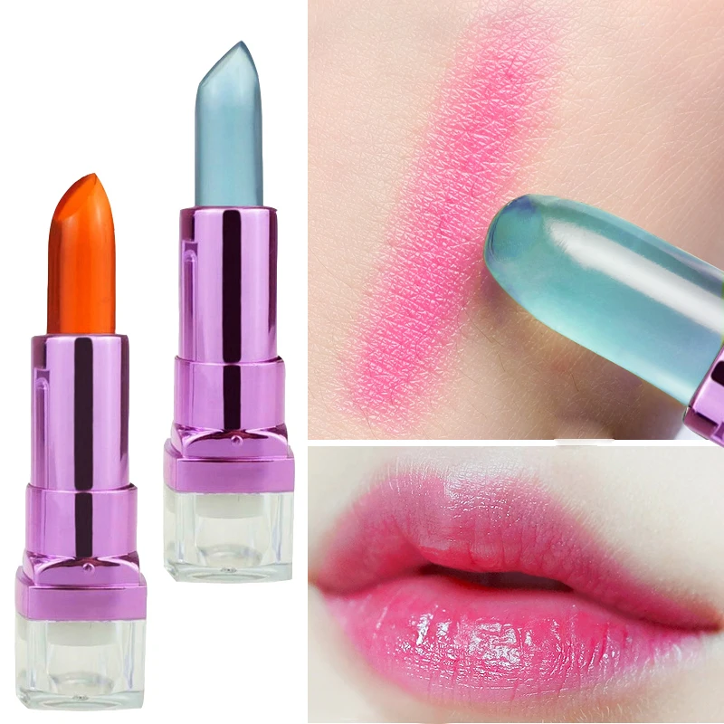 Colors PNF Maquillage Waterproof Makeup Batom Lips Moistourizer Temperature Change Color Lipstick Transparent Jelly Lip Stick
Colors PNF Maquillage Waterproof Makeup Batom Lips Moistourizer Temperature Change Color Lipstick Transparent Jelly Lip Stick