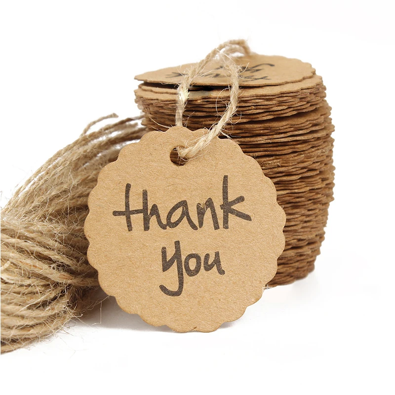 100pcs/lot Kraft Paper Thank You Tag 4cm Round Wishing Bottle Card Hang Gift Tags Crafts Wedding Decoration DIY Party Supplies 4
100pcs/lot Kraft Paper Thank You Tag 4cm Round Wishing Bottle Card Hang Gift Tags Crafts Wedding Decoration DIY Party Supplies 4