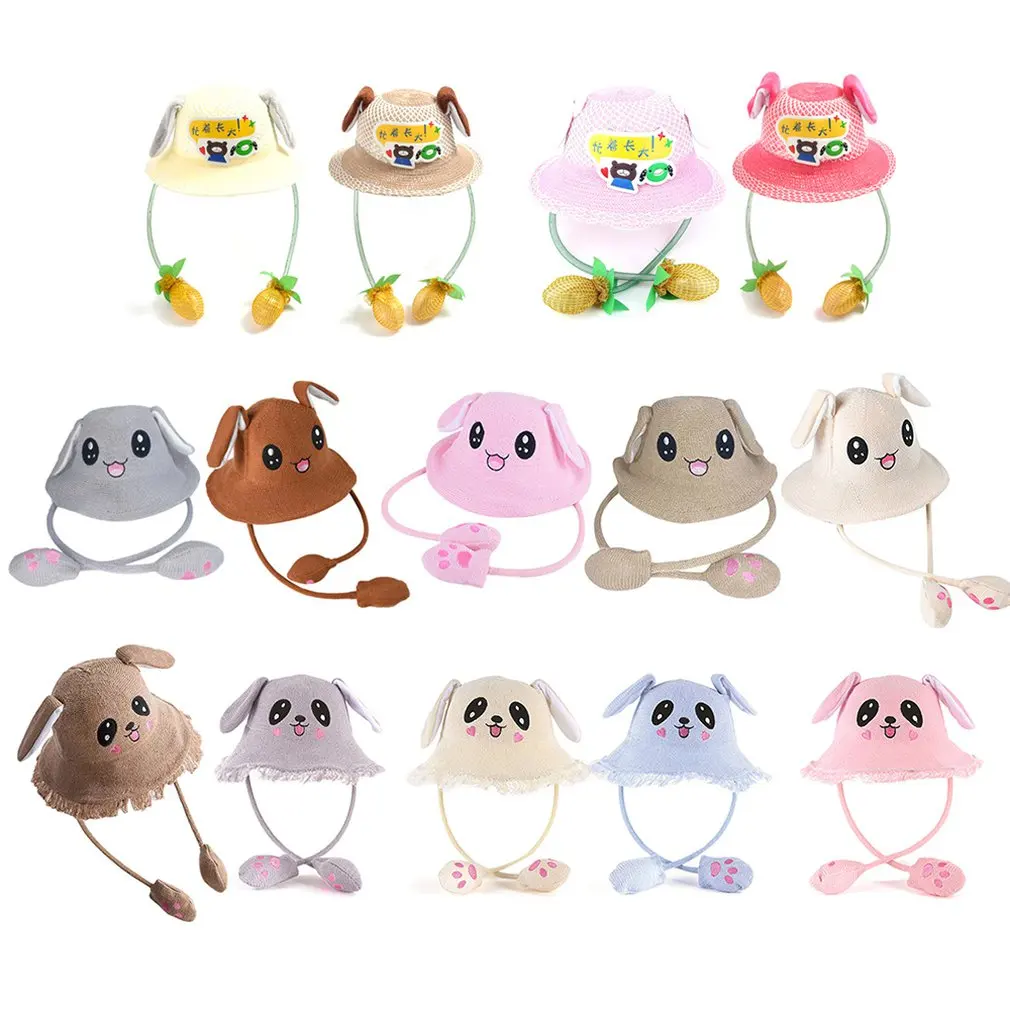 Cute Dress Up Rabbit Ears Hat Airbag One Pinch Will Pulse Move Up And Down Toy Doll Head Wear Birthday Christmas Gift For Kids
Cute Dress Up Rabbit Ears Hat Airbag One Pinch Will Pulse Move Up And Down Toy Doll Head Wear Birthday Christmas Gift For Kids