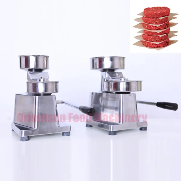 Commercial hamburger patty maker