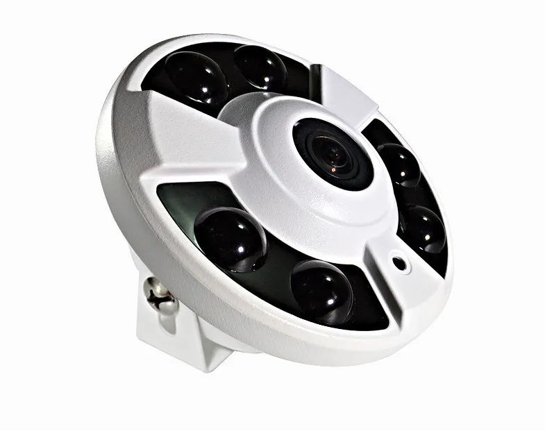 

Cheap CMOS Sensor 720P 1.0MP HD 2A 1.2mm 360 Degrees Fisheye Panoramic IP Dome CCTV Surveillance Camera Equipment