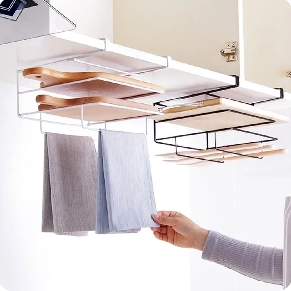 1pc Double Layer Kitchen Cabinet Iron Shelf Chopping Board Storage Rack Towel Holder Kitchen Storage Set
1pc Double Layer Kitchen Cabinet Iron Shelf Chopping Board Storage Rack Towel Holder Kitchen Storage Set