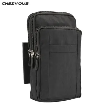 CHEZVOUS Universal Waterproof Nylon Cell Phone Pouch for redmi 5 plus note 4x Outdoor Waist Phone Bags For All Below 7.0 inch
CHEZVOUS Universal Waterproof Nylon Cell Phone Pouch for redmi 5 plus note 4x Outdoor Waist Phone Bags For All Below 7.0 inch