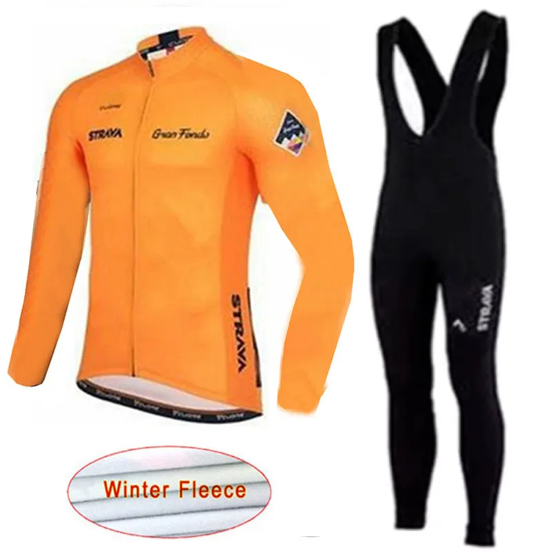 Strava Cycling Jersey Winter Thermal Fleece Long Sleeve Set GEL Bib Pants Maillot Ropa ciclismo Hombre Bicycle Bike Clothing
Strava Cycling Jersey Winter Thermal Fleece Long Sleeve Set GEL Bib Pants Maillot Ropa ciclismo Hombre Bicycle Bike Clothing