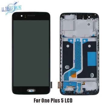 LCD Replacement For OnePlus 5 A5000 LCD Display Full Assembly With Frame Touch Screen for One Plus Five Digitizer+Tool
LCD Replacement For OnePlus 5 A5000 LCD Display Full Assembly With Frame Touch Screen for One Plus Five Digitizer+Tool