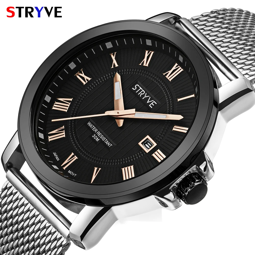 TOP 10 Brand STRYVE Watches Male Hot Sales Men's Reloj Hombre 3ATM Waterproof Japan movement Watches Army Men's Business Watch
TOP 10 Brand STRYVE Watches Male Hot Sales Men's Reloj Hombre 3ATM Waterproof Japan movement Watches Army Men's Business Watch