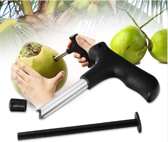 1PC Coconut Drill Opener Coco Water Punch Tap Drill Straw Open Hole Cutter DIY Coconut Opener Tools KX 235
1PC Coconut Drill Opener Coco Water Punch Tap Drill Straw Open Hole Cutter DIY Coconut Opener Tools KX 235