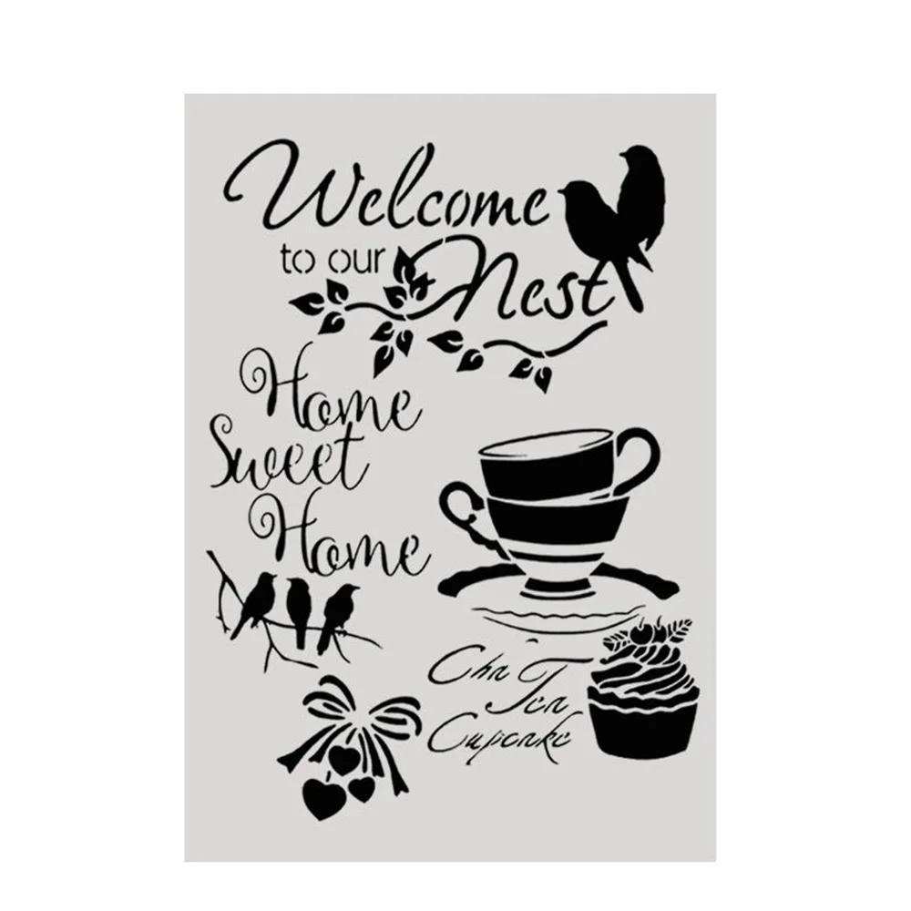 Welcome Layering Stencils For Walls Painting Scrapbooking Stamp Album Decor Embossing Paper Card Template decoration
Welcome Layering Stencils For Walls Painting Scrapbooking Stamp Album Decor Embossing Paper Card Template decoration