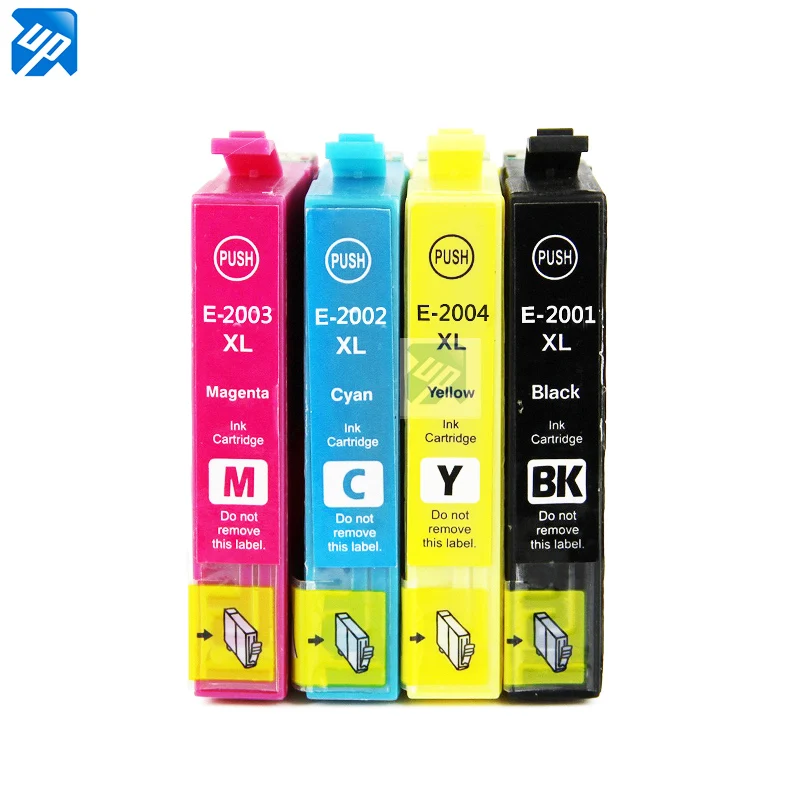 Фото 4 чернильные картриджи T200XL совместимый для Epson XP100 XP400 XP200 XP300 WF2530 2540 рабочей силы 2510